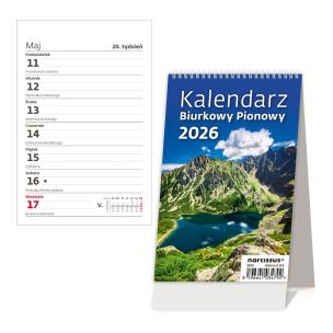 Opakowanie Kalendarz 2026 biurkowy pionowy tygodniowy HELMA