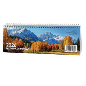 Opakowanie Kalendarz 2026 biurkowy poprzeczny tygodniowy