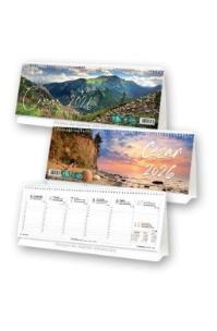 Opakowanie Kalendarz 2026 biurowy stojący Cezar MIX