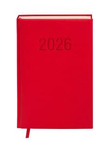 Okładka książki Kalendarz 2026 Colorfix A5 DNS czerwony