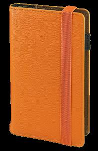 Opakowanie Kalendarz 2026 dzienny na gumkę pomarańczowy KD41B-40