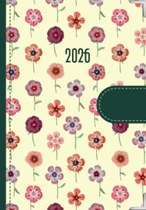 Opakowanie Kalendarz 2026 dzienny Natura Kwiatki