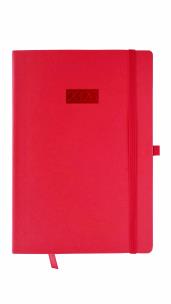 Opakowanie Kalendarz 2026 Flex A5 dzienny czerwony V4 K-A5D