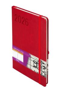 Okładka książki Kalendarz 2026 Formalizm A5 TDW czerwony