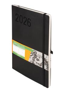 Okładka książki Kalendarz 2026 Impresja B5 TDW czarny