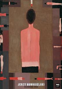 Okładka książki Kalendarz 2026 Jerzy Nowosielski A3