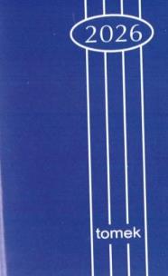 Opakowanie Kalendarz 2026 kieszonkowy Tomek MIX