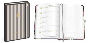Opakowanie Kalendarz 2026 książkowy B5/192K Metallic Stripes
