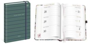 Opakowanie Kalendarz 2026 książkowy B6/192K Mat+UV Navy