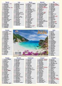 Opakowanie Kalendarz 2026 listkowy KL