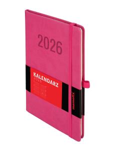 Okładka książki Kalendarz 2026 Memofix A5 TDW różowy