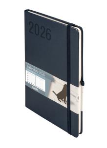 Okładka książki Kalendarz 2026 Minimalizm A5 TNS granat