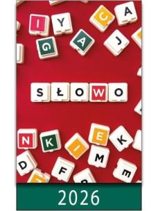 Kalendarz 2026 na biurko słowo. Wydawca: Edycja Świętego Pawła. Multiszop.pl Opakowanie Kalendarz 2026 na biurko słowo