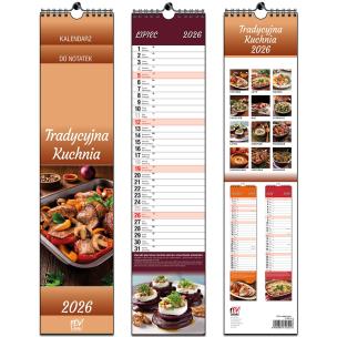 Opakowanie Kalendarz 2026 paskowy Kuchnia
