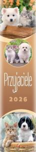 Opakowanie Kalendarz 2026 paskowy Przyjaciele