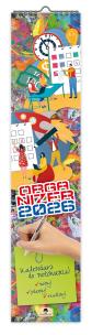 Opakowanie Kalendarz 2026 paskowy wąski organizer