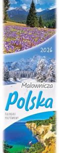 Opakowanie Kalendarz 2026 pocztówkowy 12,5x33cm Malownicza Polska