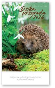 Opakowanie Kalendarz 2026 reklamowy Dzika przyroda