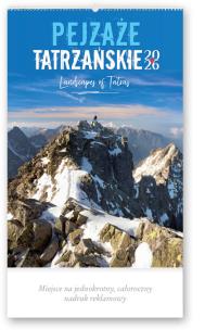 Opakowanie Kalendarz 2026 reklamowy Pejzaże tatrzańskie