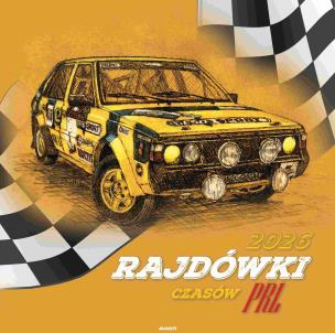 Opakowanie Kalendarz 2026 ścienny 32x32cm Motoryzacja PRL