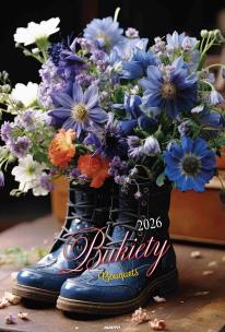 Opakowanie Kalendarz 2026 ścienny A3 Bukiety