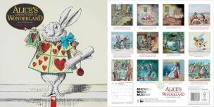 Opakowanie Kalendarz 2026 ścienny Alicja w Krainie Czarów