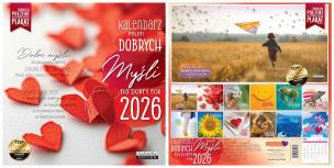 Opakowanie Kalendarz 2026 ścienny Classic Dobrych myśli