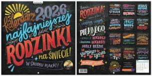 Opakowanie Kalendarz 2026 ścienny Classic Tablica rodzinki