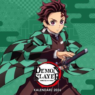 Opakowanie Kalendarz 2026 ścienny Demon Slayer