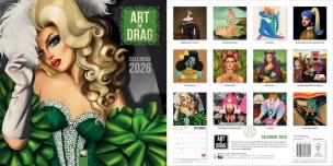 Opakowanie Kalendarz 2026 ścienny kwadrat Art of DRAG