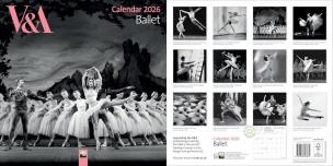 Opakowanie Kalendarz 2026 ścienny kwadrat Balet V&A
