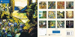 Opakowanie Kalendarz 2026 ścienny kwadrat Tiffany