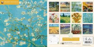 Opakowanie Kalendarz 2026 ścienny kwadrat Vincent van Gogh