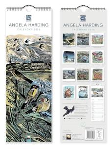 Opakowanie Kalendarz 2026 ścienny paskowy Angela Harding