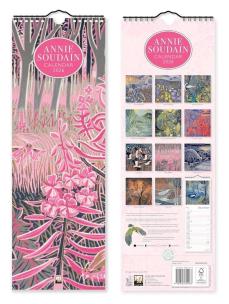 Opakowanie Kalendarz 2026 ścienny paskowy Annie Soudain