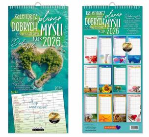 Opakowanie Kalendarz 2026 ścienny planer Dobrych myśli