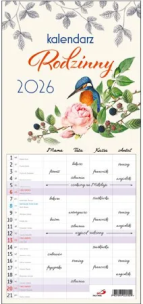 Opakowanie Kalendarz 2026 ścienny rodzinny mały