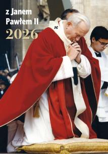 Opakowanie Kalendarz 2026 ścienny z Janem Pawłem II