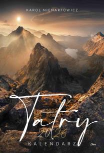 Okładka książki Kalendarz 2026 Tatry wieloplanszowy