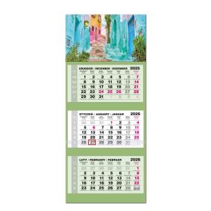 Opakowanie Kalendarz 2026 trójdzielny LUX główka wypukła Maroko