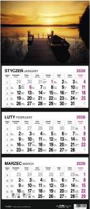 Opakowanie Kalendarz 2026 trójdzielny MIX