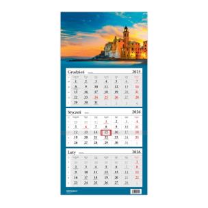 Opakowanie Kalendarz 2026 trójdzielny Zachód słońca HELMA