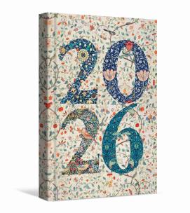 Opakowanie Kalendarz 2026 tygodniowy Cyfry beż