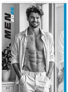 Kalendarz 2026 wieloplanszowy men. Wydawca: Evena. Multiszop.pl Opakowanie Kalendarz 2026 wieloplanszowy men