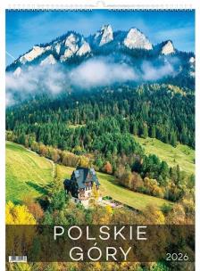 Kalendarz 2026 wieloplanszowy polskie góry. Wydawca: Evena. Multiszop.pl Opakowanie Kalendarz 2026 wieloplanszowy polskie góry