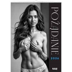 Kalendarz 2026 wieloplanszowy pożądanie. Wydawca: Evena. Multiszop.pl Opakowanie Kalendarz 2026 wieloplanszowy pożądanie