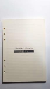 Opakowanie Kalendarz 2026 Wkład do Organizera Terminarz 14,5x21cm WKLORS-08-Weekly