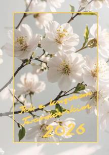 Okładka książki Kalendarz 2026 z księdzem Twardowskim - Kwiat