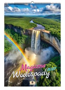 Opakowanie Kalendarz 2027 A3 ścienny magiczne wodospady