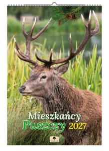 Opakowanie Kalendarz 2027 A3 ścienny mieszkańcy puszczy